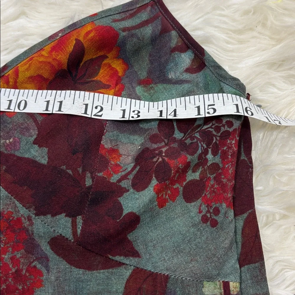 Peruvian‎ Connection Floral Spaghetti strap maxi dress size 2 - Picture 6 of 7